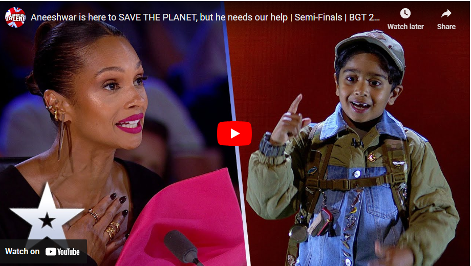 Aneeshwar is here to SAVE THE PLANET